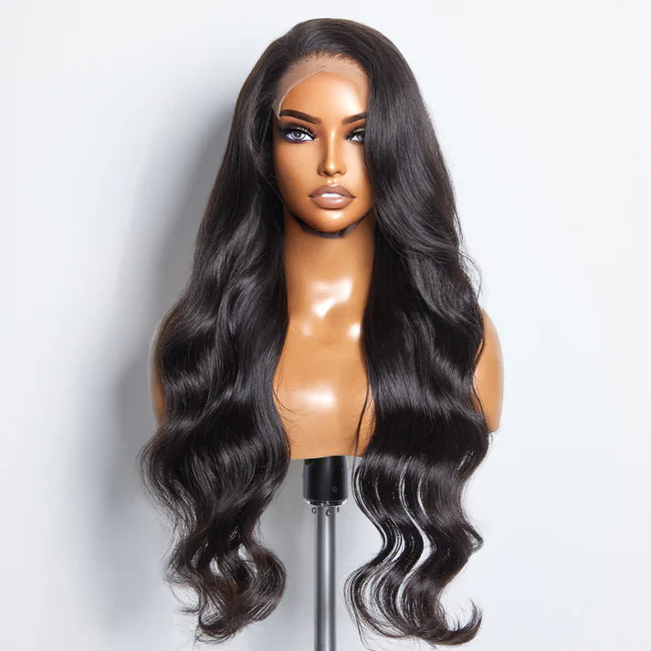 Taneshia's GodBless 18 inches 5x5 Glueless Lace Closure Wig 150%Density Body Wave
