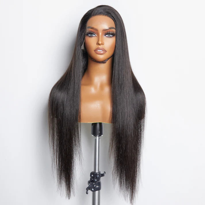 Taneshia's GodBless 13x6 PartingMax Glueless Lace Wig 3D Cap Pre-bleached Straight Transparent Lace Front Wig 150% Density